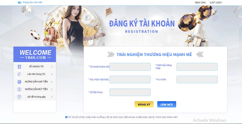 Thông tin nạp tiền của Pk88 rất đơn giản - Pk88